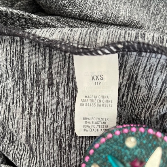 Aerie Gray Foldover Jogger Harem Lounge Pants XXS - Picture 5 of 11